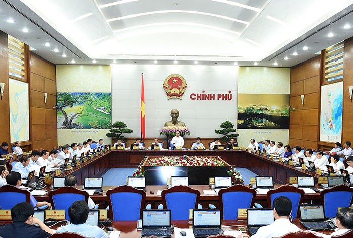 Ngày 30/8, tại trụ sở Chính phủ, dưới sự chủ trì của Thủ tướng Nguyễn Xuân Phúc, Chính phủ họp phiên thường kỳ tháng 8/2016.