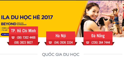 Ủy ban nhân dân thành phố Đà Nẵng yêu cầu kiểm tra nội dung tư vấn du học của ILA Đà Nẵng. Ảnh: TT