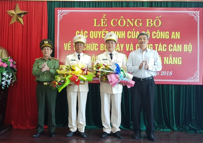 Với việc điều động, bổ nhiệm hai Phó giám đốc mới, Công an Đà Nẵng hiện có 7 Phó giám đốc. Ảnh: TL