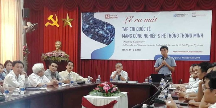 Đại học Duy Tân ra mắt Tạp chí quốc tế Mạng Công nghiệp và Hệ thống Thông minh.