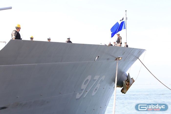 Đây là lần thứ hai chiến hạm Hàn Quốc cập cảng Đà Nẵng, trước đó là vào tháng 9/2017.