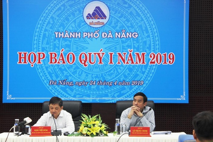 Đà Nẵng họp báo quý I để thông tin về các vấn đề, sự kiện nóng trên địa bàn. Ảnh: TT