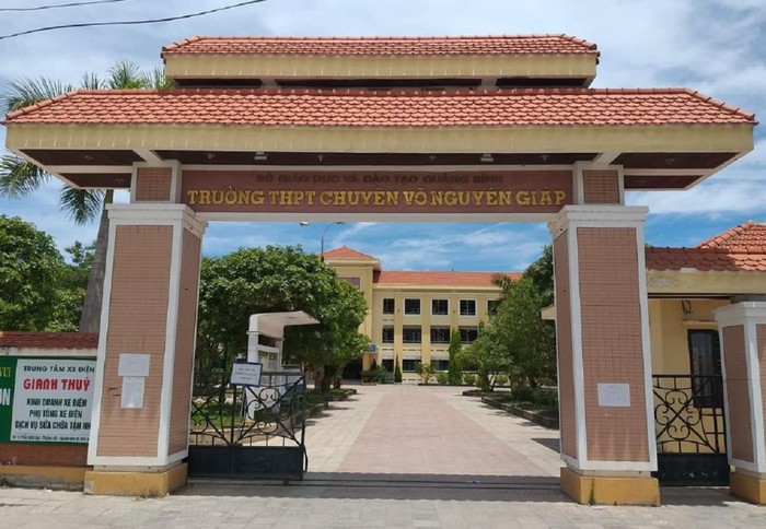 Có sai sót xảy ra tại Hội đồng thi trường trung học phổ thông chuyên Võ Nguyên Giáp trong buổi thi môn Ngữ văn. Ảnh: NP