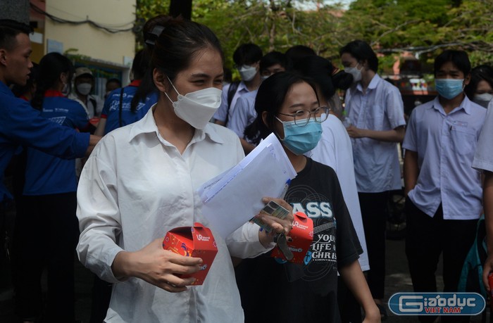 Kỳ thi tốt nghiệp trung học phổ thông năm 2022 tại Đà Nẵng xảy ra sự cố lộ đề thi môn Toán. Ảnh: AN