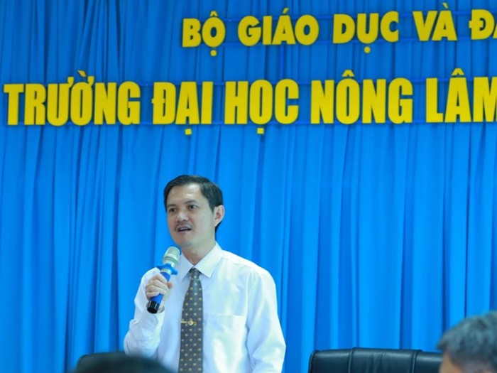 Phó Giáo sư Tiến sĩ Nguyễn Tất Toàn. Ảnh: Trưởng Đại học Nông Lâm Thành phố Hồ Chí Minh.