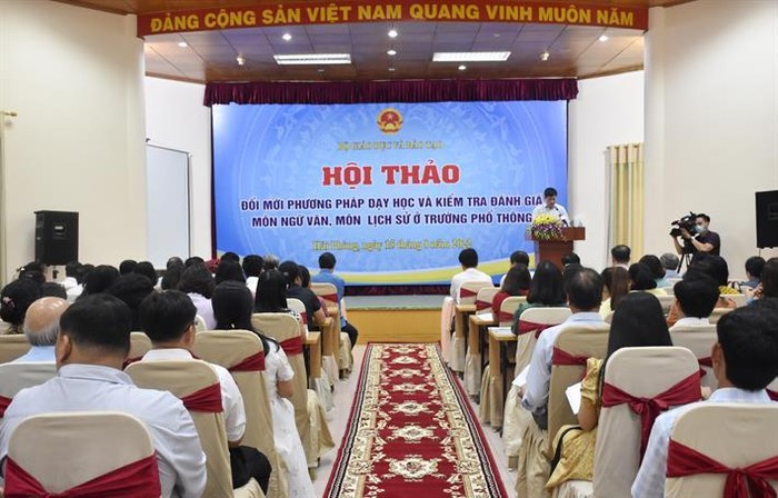 Quang cảnh hội thảo. Nguồn: Bộ Giáo dục và Đào tạo