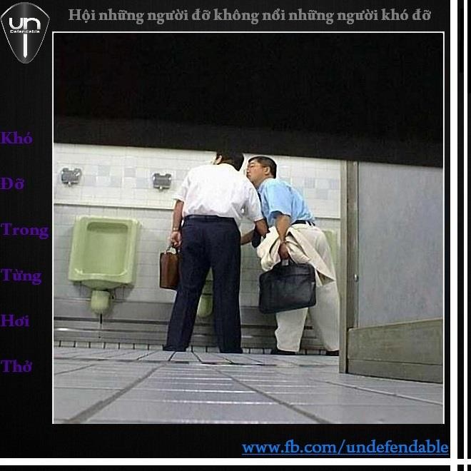 Hành động kỳ quặc nhất trong nhà vệ sinh.