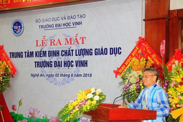 Ảnh: nguồn website Trung tâm kiểm định chất lượng giáo dục - Trường Đại học Vinh