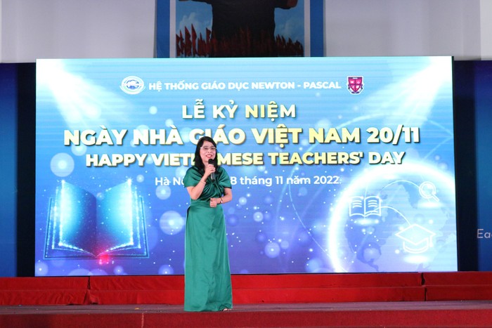 Nhà giáo Lê Thị Bích Dung - Phó Chủ tịch Hội đồng quản trị Hệ thống Trường liên cấp Newton. Cô Lê Thị Bích Dung.jpeg