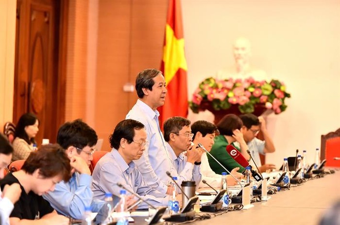 Bộ trưởng Nguyễn Kim Sơn phát biểu tại cuộc làm việc 4.jpg