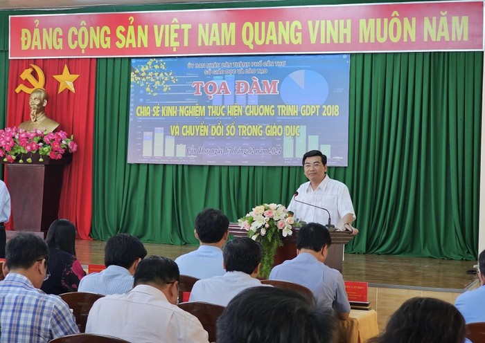 Thầy Trần Thanh Bình - Giám đốc Sở Giáo dục và Đào tạo thành phố Cần Thơ. NVCC. z5271197060762_eb01f3f408995eed49dcdf15ad9db04d.jpg