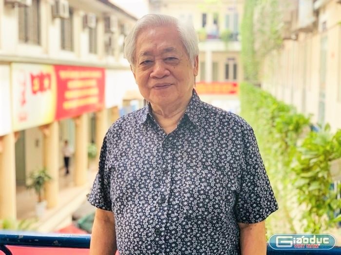 Giáo sư Phạm Tất Dong - cố vấn của Hội Khuyến học Việt Nam. Ảnh: T.L. gs-pham-tat-dong-4064.jpg