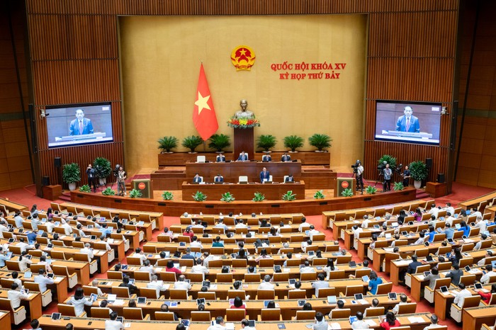 Phiên chất vấn và trả lời chất vấn sáng ngày 6/6. Ảnh: quochoi.vn. 050620240316-z5509821334901_7756d1049094c3c225f2968b1f234d12.jpg