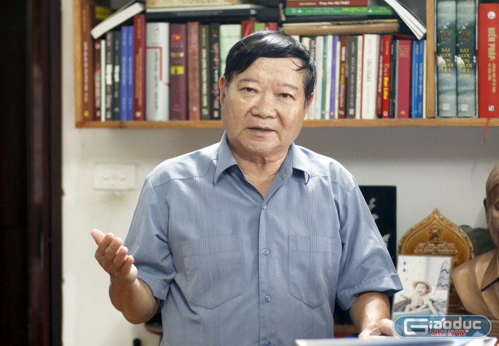 Ông Lê Như Tiến - nguyên Phó Chủ nhiệm Ủy ban Văn hóa, Giáo dục của Quốc hội. Ảnh: Mộc Trà. GDVN_ảnh.JPG