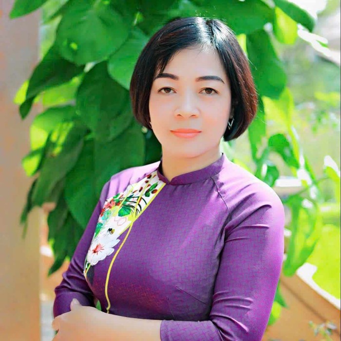 Cô Hoàng Thanh Nga, Phó hiệu trưởng Trường Trung học cơ sở Hoàng Văn Thụ (Nam Định). Ảnh: NVCC. 991ee062-54cd-427d-861d-ae38633047c7.jpg