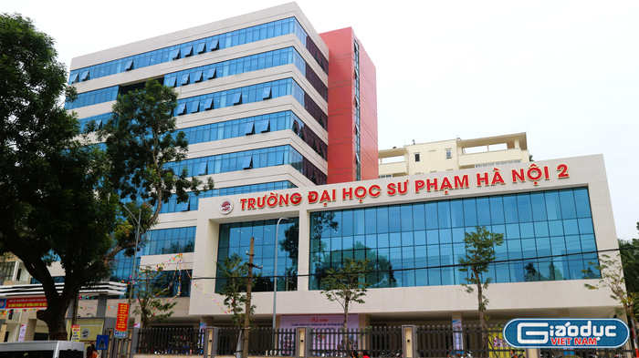 Trường Đại học Sư phạm Hà Nội 2. Ảnh: Mộc Trà.