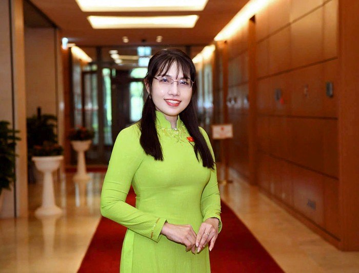 Đại biểu Quốc hội Châu Quỳnh Dao - Đoàn đại biểu Quốc hội tỉnh Kiên Giang. Ảnh: NVCC. z5866304979967_73e677cc685f59295d0158e40cf0c35e.jpg