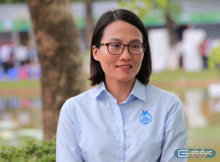 Bà Vũ Thị Thu Hoài - Giám đốc Kinh doanh Tập đoàn Đức Hạnh Marphavet BMG. Ảnh: CA GDVN_Bà Vũ Thị Thu Hoài.JPG