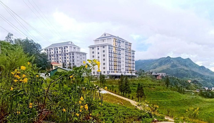 Khu nhà ở Sun Home dành cho các cán bộ, công nhân viên của khu du lịch Sun World Fansipan Legend