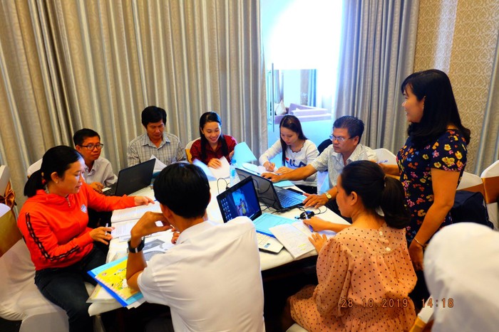 Một lớp tập huấn giáo viên cốt cán. (Ảnh chỉ mang tính chất minh hoạ, nguồn: etep.moet.gov.vn)