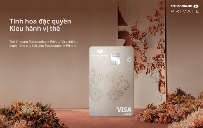 Thẻ tín dụng Techcombank Private Visa Infinite Thẻ tín dụng Techcombank Private Visa Infinite