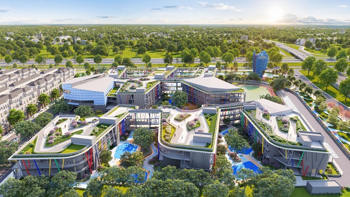 Vinschool Ocean Park 2 là một trong những cụm trường có quy mô lớn nhất Việt Nam của hệ thống giáo dục Vinschool. A2.jpeg