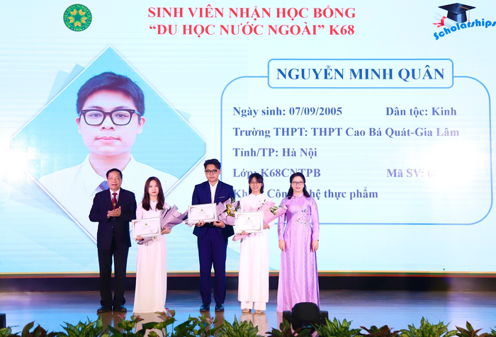 Học viện Nông nghiệp Việt Nam trao Học bổng du học nước ngoài năm 2023. Học viện Nông nghiệp Việt Nam trao Học bổng du học nước ngoài năm 2023.