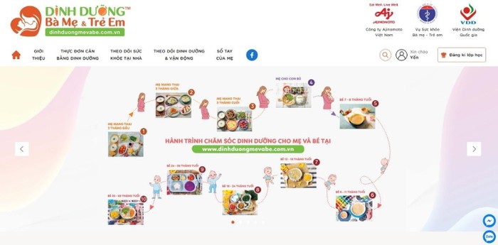 An tâm chăm sóc dinh dưỡng mẹ và bé cùng Phần mềm dinh dưỡng mẹ và bé. aji2.jpg