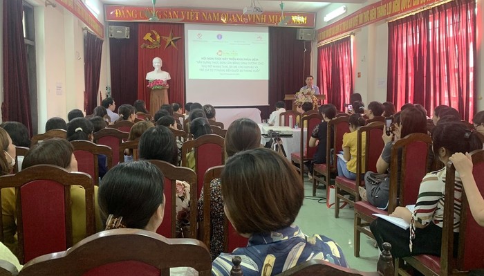Hà Nam là tỉnh thứ 51 triển khai phần mềm xây dựng thực đơn dinh dưỡng. ajinomoto1.jpg