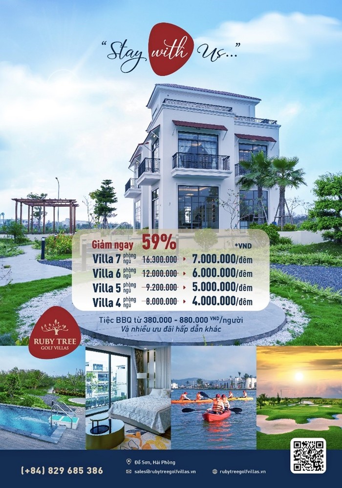 Chương trình ưu đãi hấp dẫn đang được Ruby Tree Golf Villas áp dụng đến 31/5/2025. 01 Ruby Tree Golf Villas.jpg