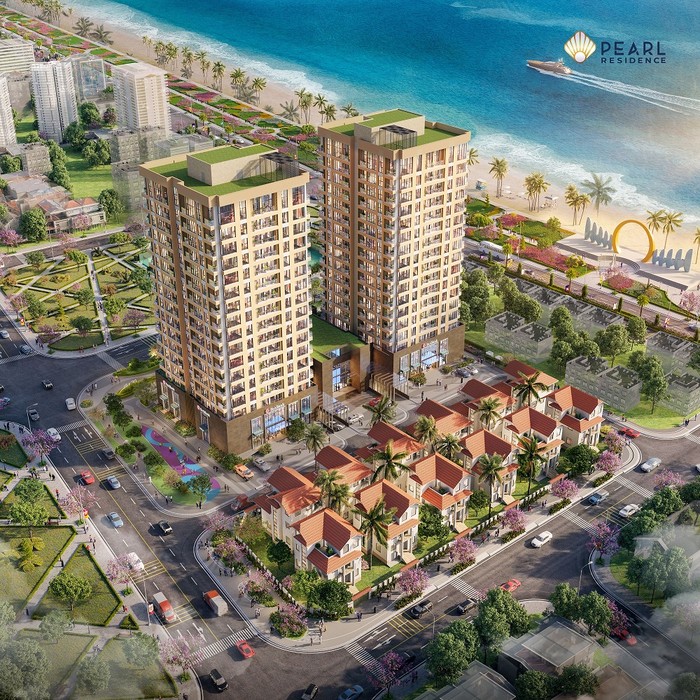 Pearl Residence là tổ hợp căn hộ cao cấp với tầm nhìn hướng biển tại trung tâm Cửa Lò. 02 Pearl Residence hợp tác với Savills Việt Nam.jpg