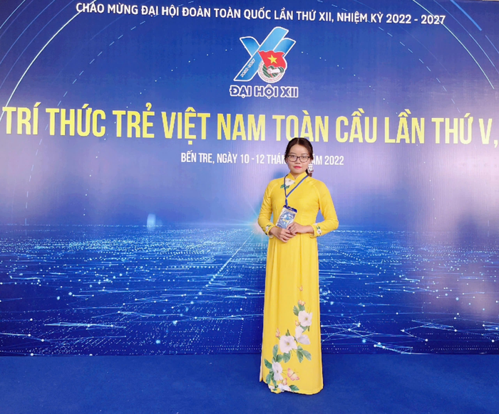 Cô Nguyễn Thị Minh Hiển đã vinh dự được nhận học bổng AAS của Chính phủ Úc. Ảnh. NVCC