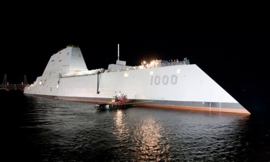 Tàu khu trục USS Zumwalt DDG-1000 mới nhất của Mỹ