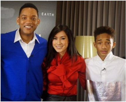 Cha con Will Smith trong buổi trò chuyện cùng Kathy Uyên.