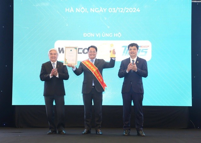 Thành phố Hà Nội đã giành 2 giải trong lĩnh vực "Thành phố hạ tầng thông minh" và "Thành phố dịch vụ công thông minh". Ảnh: VGP Ha noi.jpg
