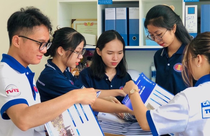 Sinh viên trường Đại học Khoa học Xã hội và Nhân văn - Đại học Quốc gia Hồ Chí Minh. Ảnh: USSH 332952336-729186108705457-6271-5336-7234-1683972478.jpg