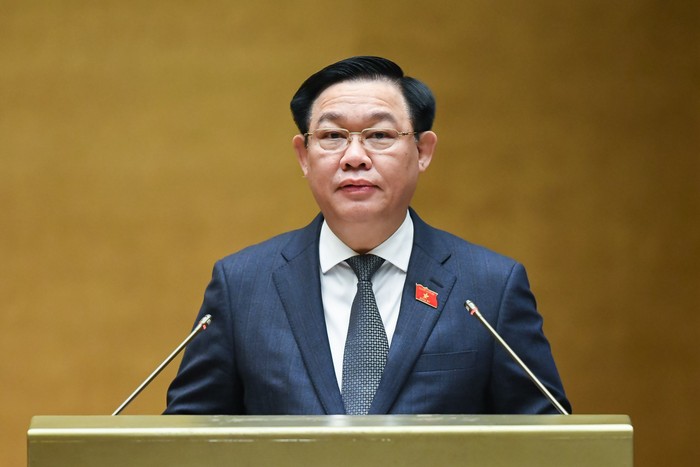 Chủ tịch Quốc hội Vương Đình Huệ - Ảnh: Quochoi.vn 050120230925-12.jpg