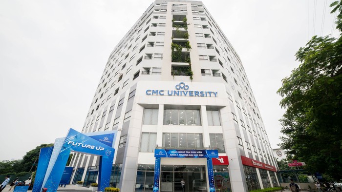 Trường Đại học CMC hoạt động theo mô hình đại học số đầu tiên tại Việt Nam. (Ảnh: website nhà trường) CSVC-truong-Dai-hoc-CMC-NTB.jpg