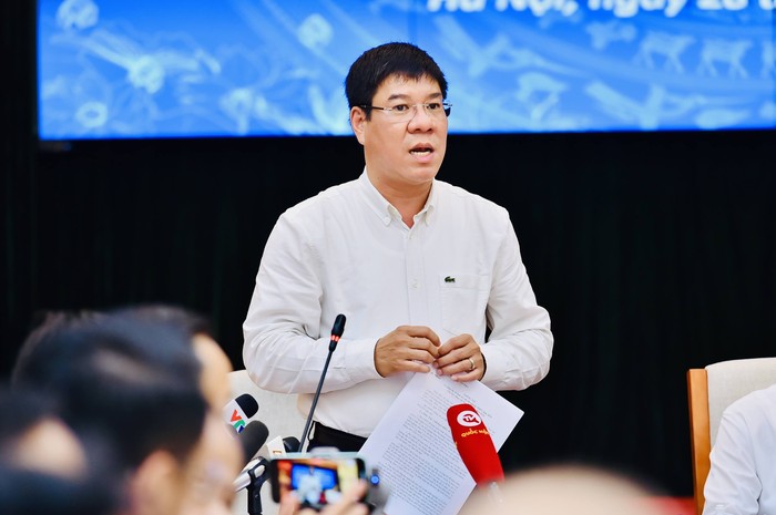 Ông Huỳnh Văn Chương - Cục trưởng Cục Quản lý chất lượng, Bộ Giáo dục và Đào tạo, Ủy viên thường trực Ban Chỉ đạo cấp quốc gia kỳ thi tốt nghiệp trung học phổ thông năm 2024. Ảnh: Trần Hiệp NTH_3382.jpg