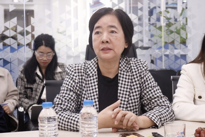 Bà Đàm Bích Thủy - Thành viên Hội đồng quản trị độc lập, Tập đoàn Giáo dục Equest. Ảnh: Doãn Nhàn _MG_4701.jpeg