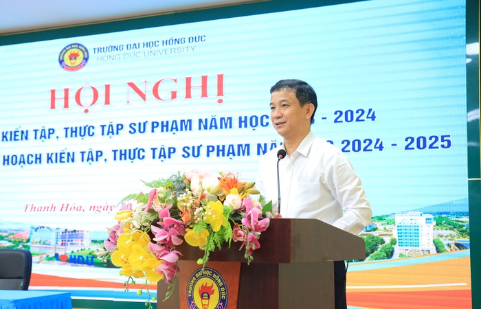 Phó giáo sư Đậu Bá Thìn - Phó Hiệu trưởng Trường Đại học Hồng Đức. Ảnh: HDU