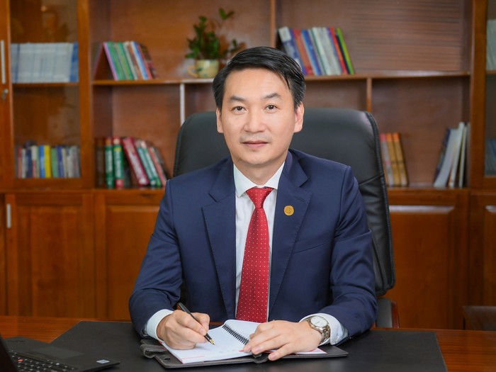Nhà giáo ưu tú, Phó giáo sư, Tiến sĩ Nguyễn Thanh Phương - Phó Giám đốc Học viện Ngân hàng. Ảnh: NTCC Ảnh 1.jpg
