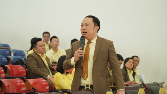 Ông Nguyễn Vinh San – Trưởng Phòng Công tác Sinh viên, Trường Đại học Sư phạm, Đại học Đà Nẵng. Ảnh: NVCC DSC01578.JPG