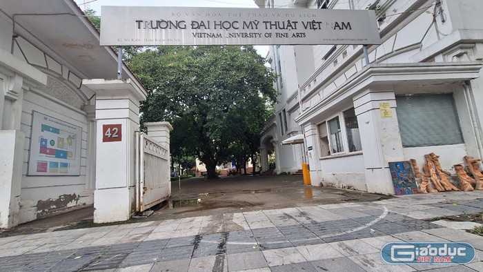 Trường Đại học Mỹ thuật Việt Nam. (Ảnh: Nguyễn Nhất) gdvn_truong-dai-hoc-my-thuat-viet-nam-anh-nguyen-nhat.jpg