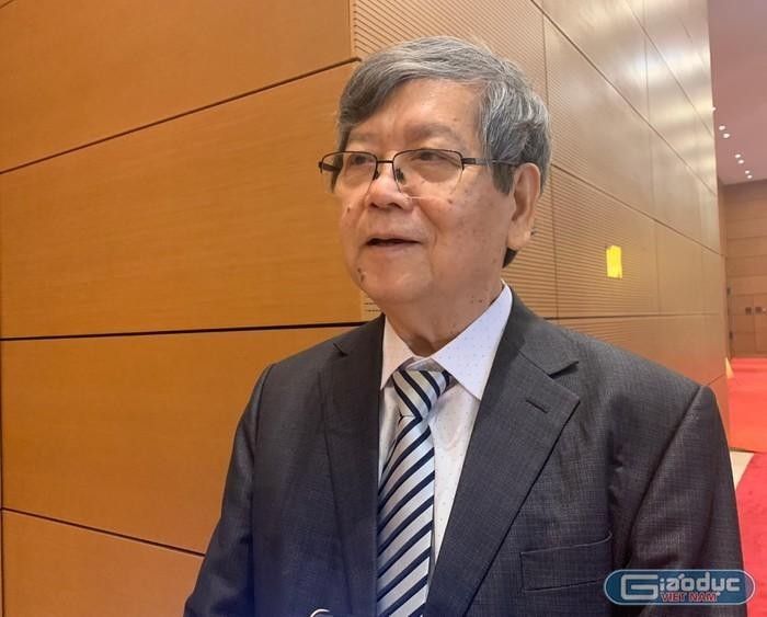 Tiến sĩ Vũ Ngọc Hoàng - Chủ tịch Hiệp hội Các trường đại học, cao đẳng Việt Nam. Ảnh: Thùy Linh Tiến sĩ Vũ Ngọc Hoàng - Chủ tịch Hiệp hội Các trường đại học, cao đẳng Việt Nam. Ảnh: Thùy Linh