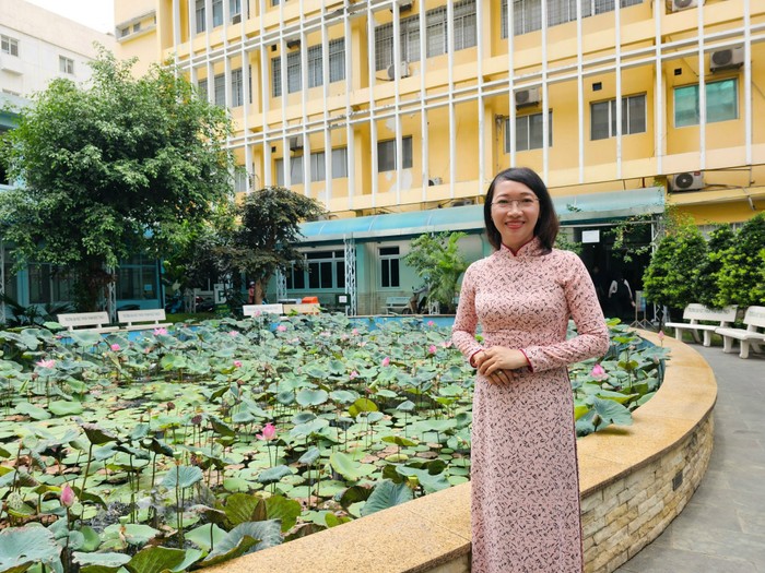 Tiến sĩ, Dược sĩ Phạm Hồng Thắm - Phó Trưởng khoa Khoa Dược, Bệnh viện Nhân dân Gia Định. (Ảnh: NTCC) Phạm Hồng Thắm.JPG