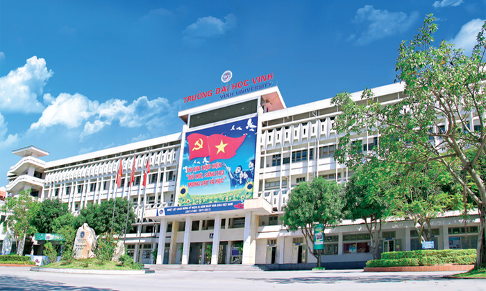 Trường Đại học Vinh (tên tiếng Anh là Vinh University). Ảnh: Website nhà trường. anh01.png