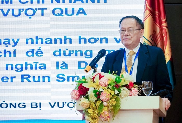 Giáo sư, Tiến sĩ khoa học Đặng Ứng Vận, nguyên Phó Chủ tịch Hội đồng Khoa học Văn phòng Chính phủ. (Ảnh: UEB) -dsc8682-7857.jpg