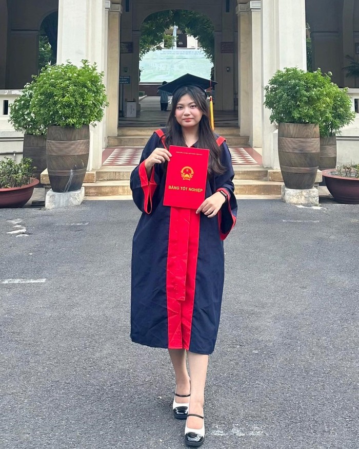 Nữ sinh Ngô Đỗ Quỳnh Anh. Ảnh: NVCC. 442678101_459293909956227_6286486973641273213_n.jpg