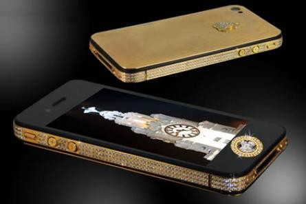 Hàng độc: iPhone 4S Elite Gold làm từ vàng và kim cương ảnh 1 Hàng độc: iPhone 4S Elite Gold làm từ vàng và kim cương ảnh 1
